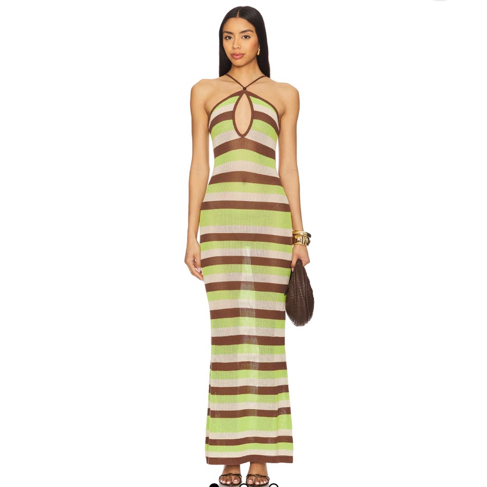 Seven Wonders Hazel Maxi Dress Lime